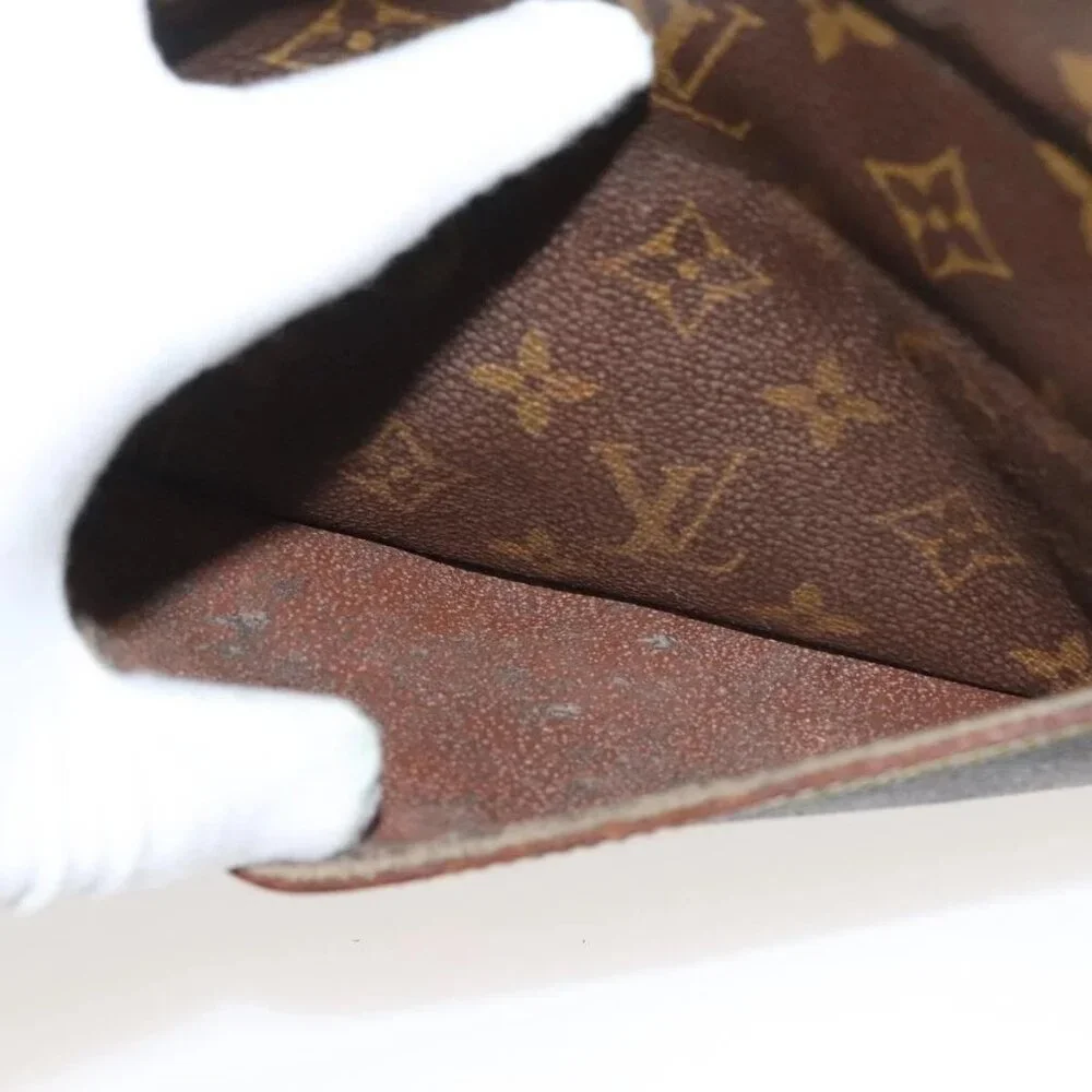 LOUIS VUITTON Monogram Compiegne 23 Clutch Bag